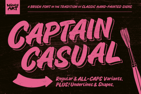 Captain Casual: The Enduring Spirit of Hand-Painted Signs in a Digital World