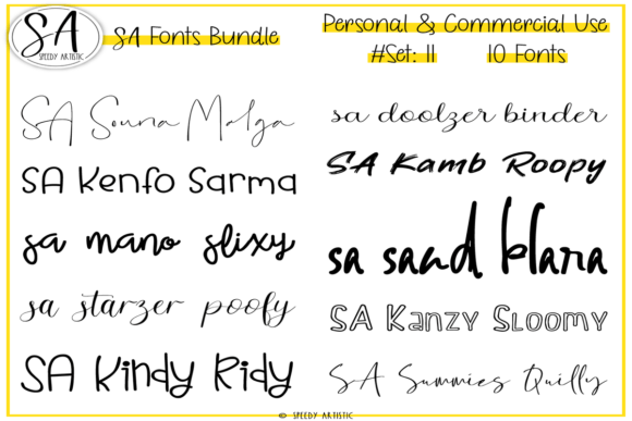 Elevate Your Creative Projects with Script and Handwritten Bundle 11