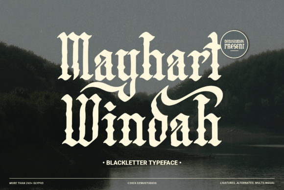 Evaluating Mayhart Windah: A Modern Gothic Typeface for High-Impact Design