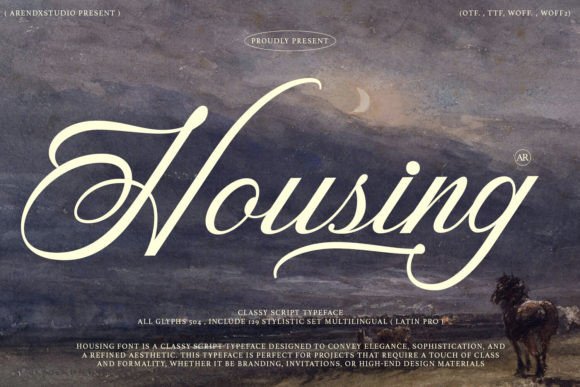 Evaluating the Housing Font for Elegant Design Projects