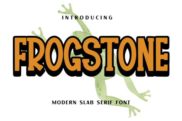 Frogstone Font: Evaluating a Quirky Slab Serif for Bold Visual Projects