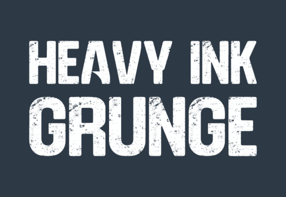 Heavy Ink Grunge: A Practical Guide to Implementing a Distinctive Typeface