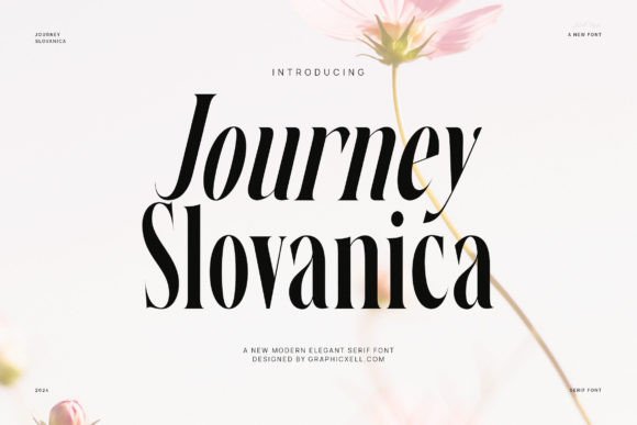 Journey Slovanika: Choosing and Using This Elegant Serif Font