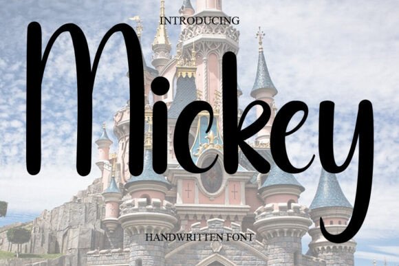 Mickey: The Sweet Handwritten Font for Joyful and Romantic Designs