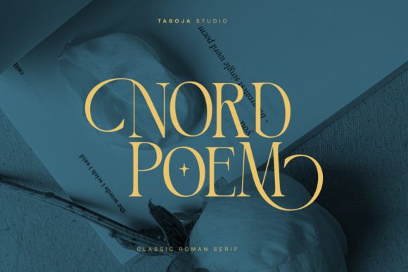 Nord Poem: A Timeless Classic Roman Serif Typeface