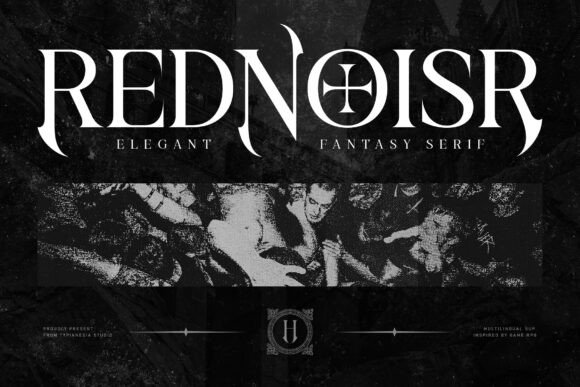 Rednoisr: The Definitive Guide to the Dark Aesthetics Fantasy Serif Font