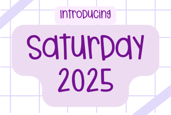 Saturday 2025: The Handwritten Font That Brings a Personal Touch to Your Digital Life