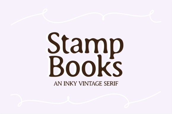 Stamp Books: The Elegant Serif Font for Modern Design