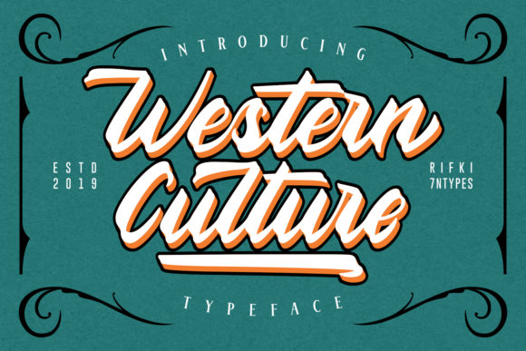 Understanding the Western Culture Font: A Designer's Guide to Bold Typography