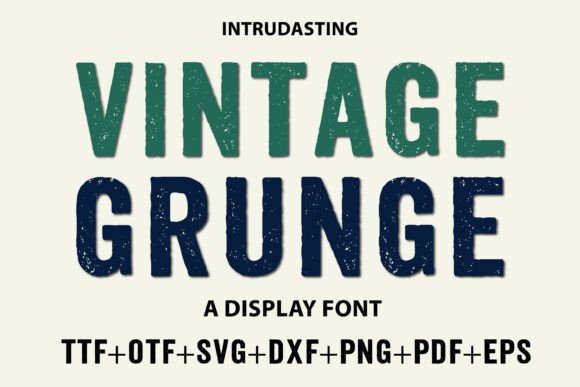 Unleash Creative Joy: How Vintage Grunge Color Fonts Transform Modern Design