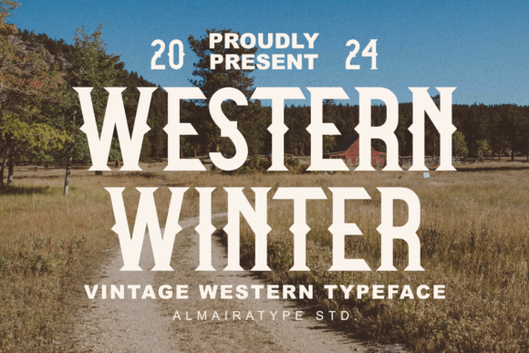 Western Winter: A Vintage Serif for Modern Design