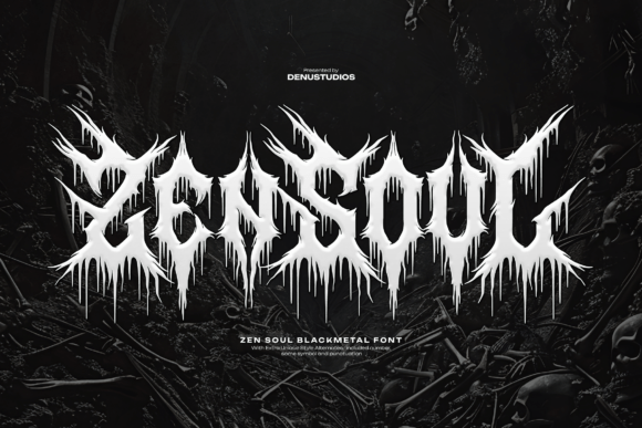 Zen Soul: Mastering the Art of Black Metal Typography